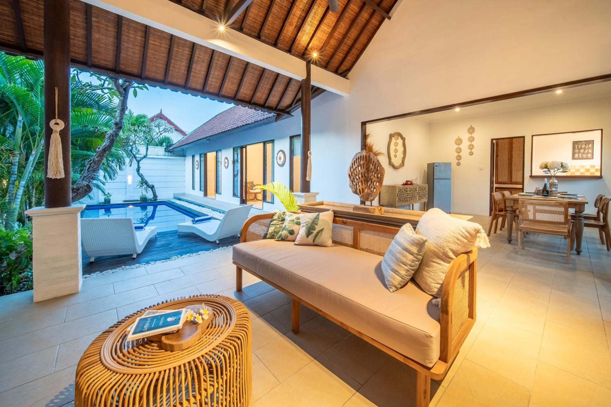 Free Pick-Up Balinese Style Tropical Private Pool Villa With 2 Bedrooms Seminyak  Exterior photo