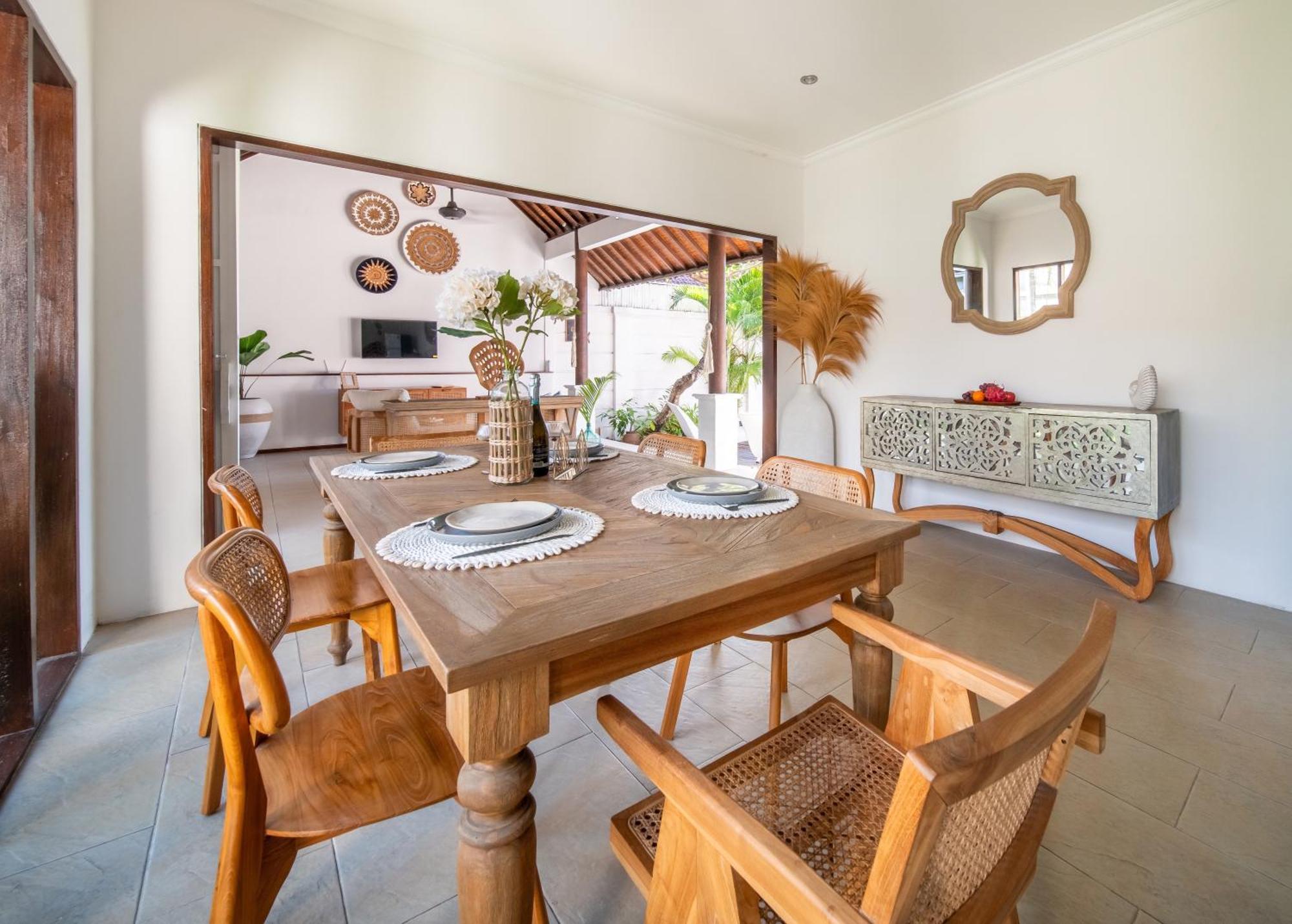 Free Pick-Up Balinese Style Tropical Private Pool Villa With 2 Bedrooms Seminyak  Exterior photo